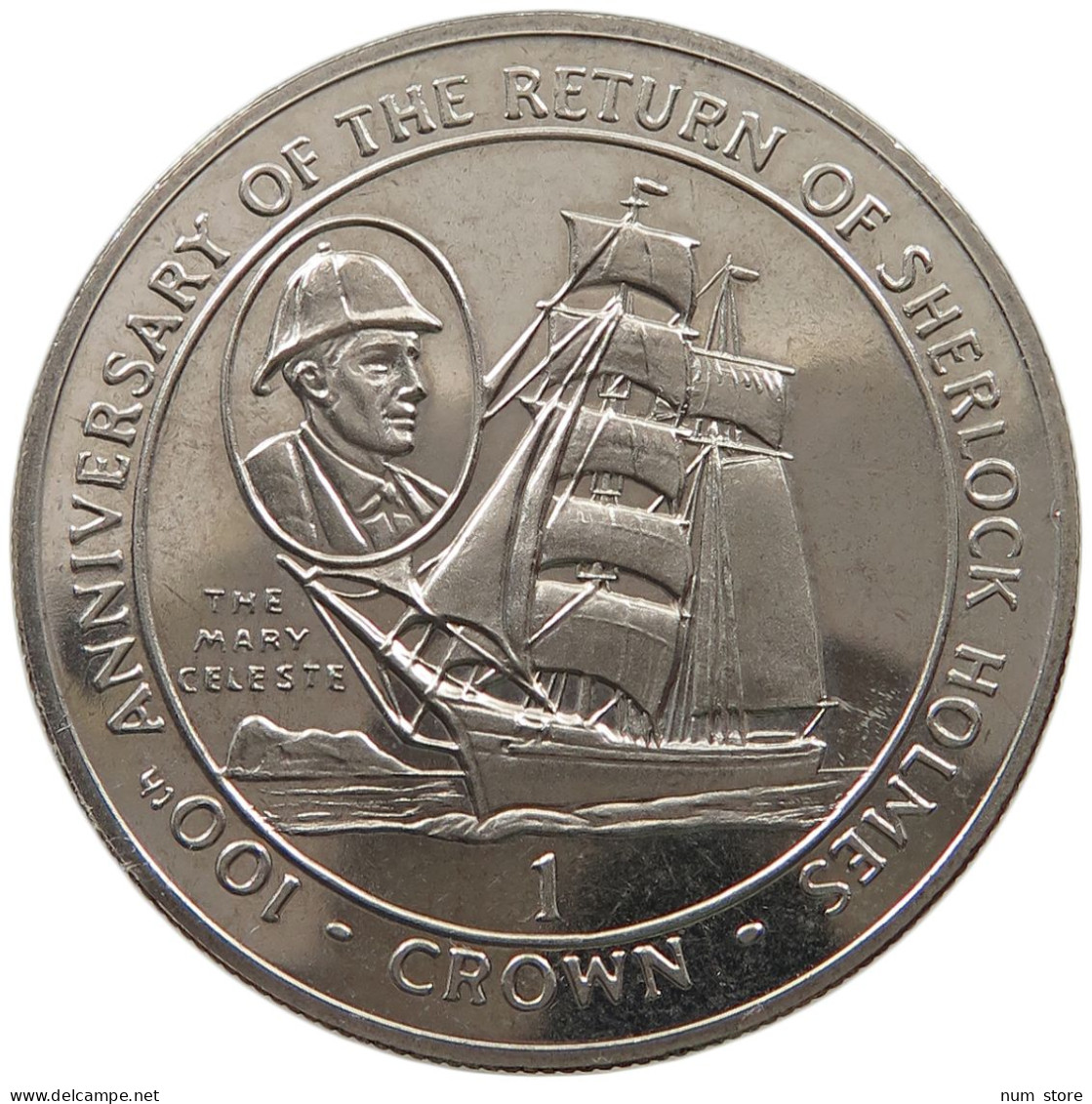 GIBRALTAR CROWN 1994 Elizabeth II. (1952-2022) #a042 0313 - Gibraltar