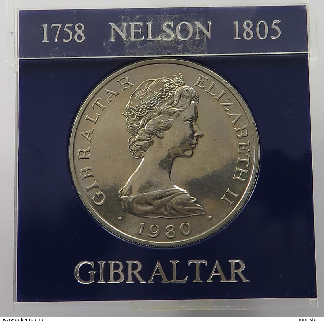 GIBRALTAR CROWN 1980 Elizabeth II. (1952-2022) #sm05 0817 - Gibraltar