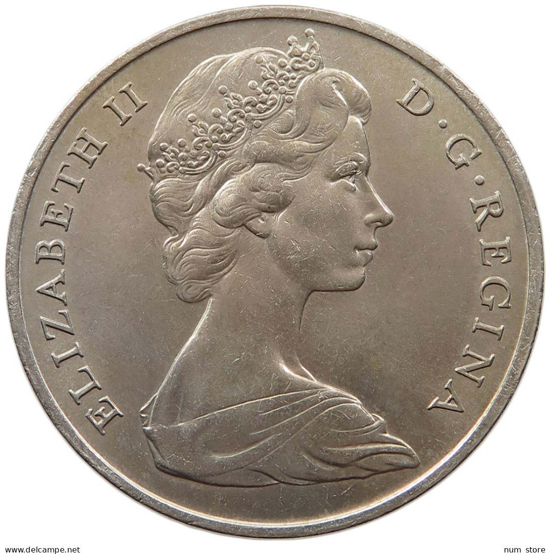 GIBRALTAR CROWN 1967 Elizabeth II. (1952-2022) #s018 0007 - Gibraltar