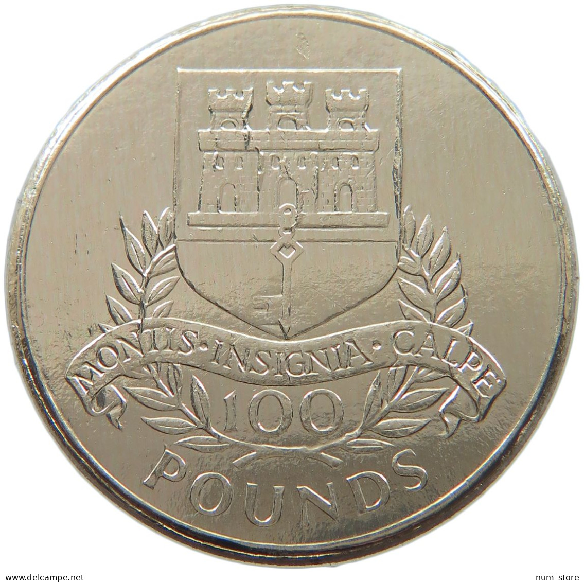 GIBRALTAR 100 POUNDS  100 POUNDS PAPER MONEY #t124 0353 - Gibraltar