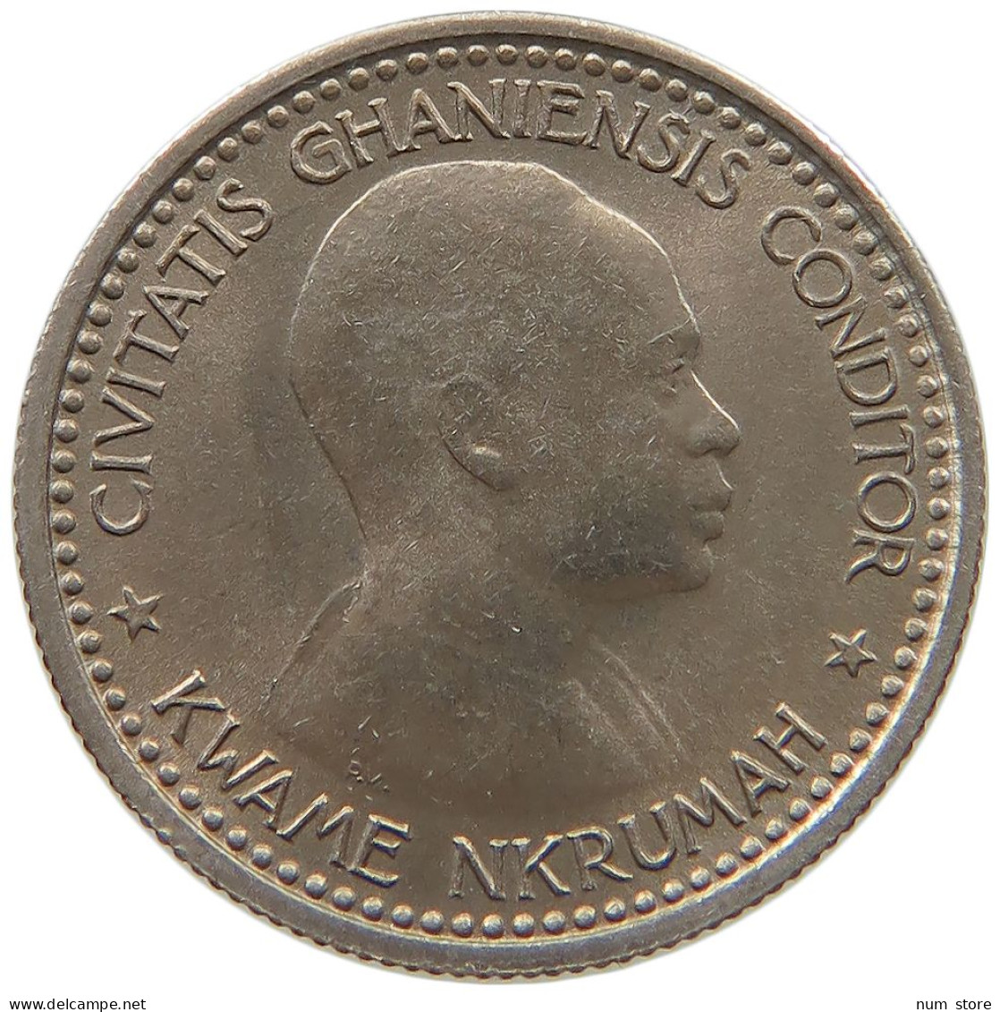 GHANA 6 PENCE 1958  #s061 0551 - Ghana