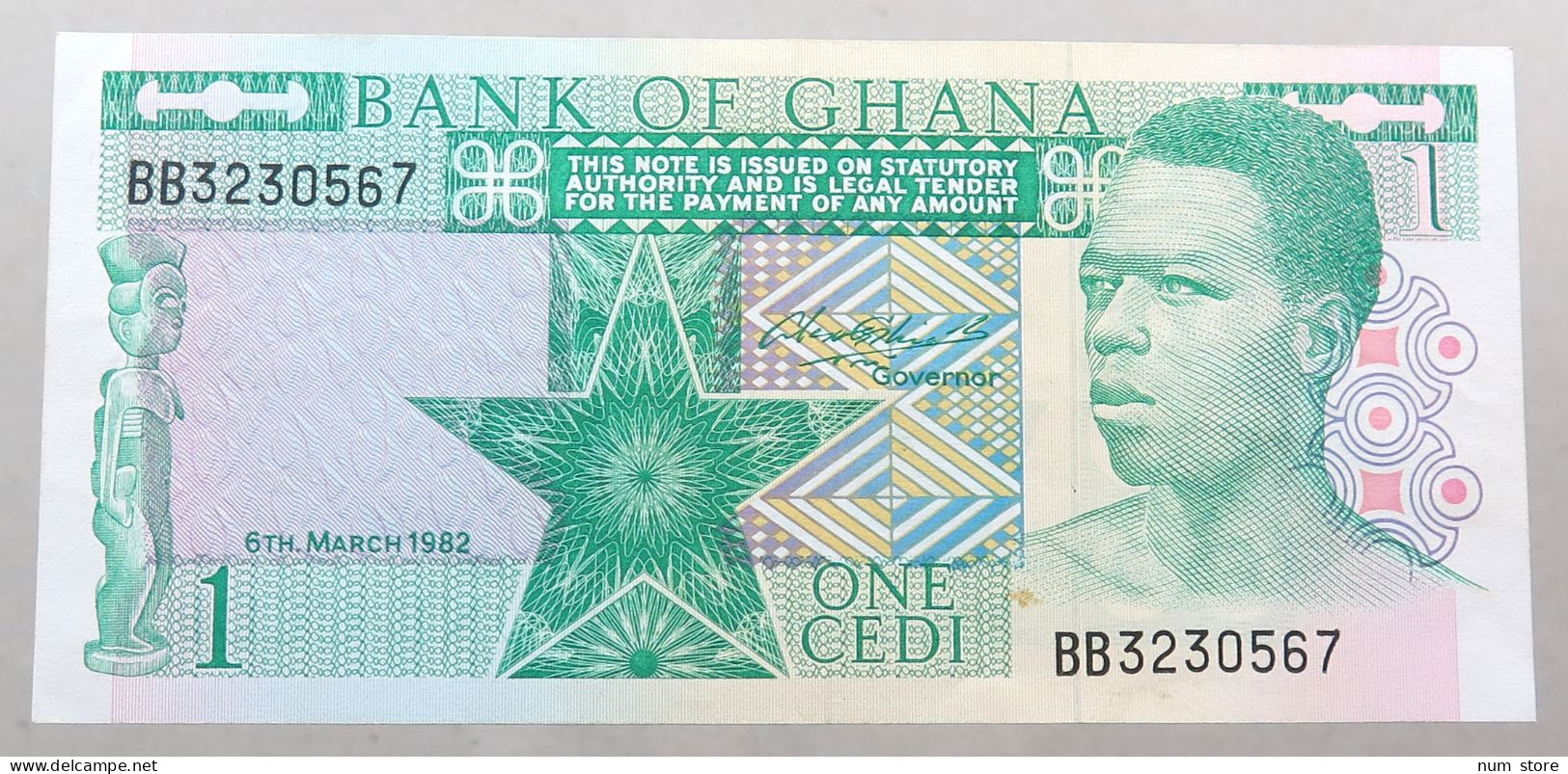 GHANA CEDI 1982  #alb049 1543 - Ghana