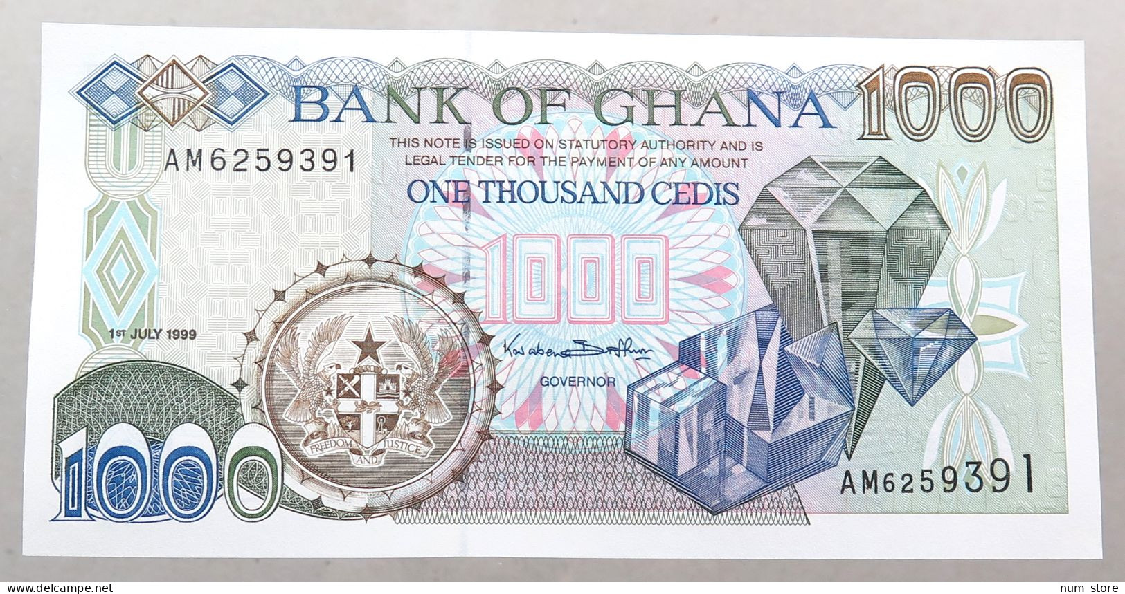 GHANA 1000 CEDIS 1999  #alb051 1437 - Ghana