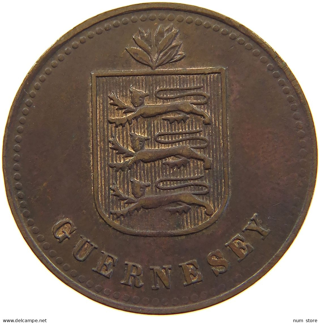 GUERNSEY 4 DOUBLES 1920  #c046 0069 - Guernsey