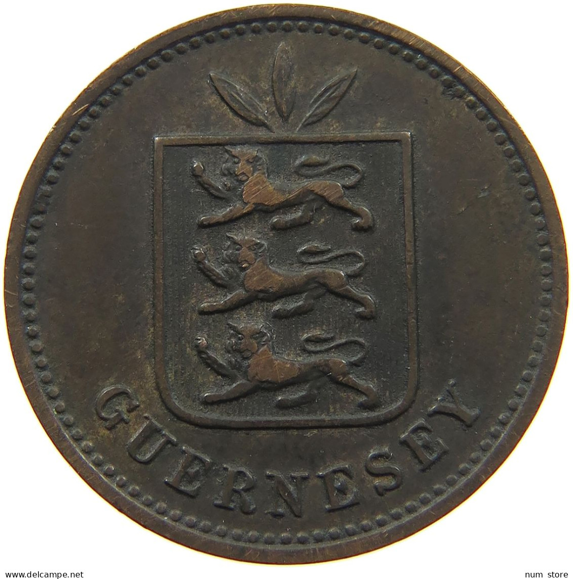 GUERNSEY 4 DOUBLES 1889 Victoria 1837-1901 #c008 0263 - Guernesey