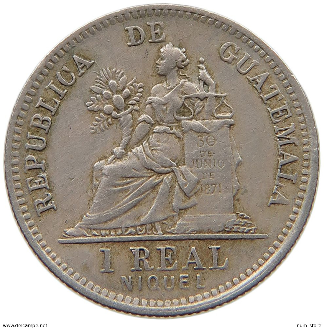 GUATEMALA REAL 1900  #t135 0259 - Guatemala