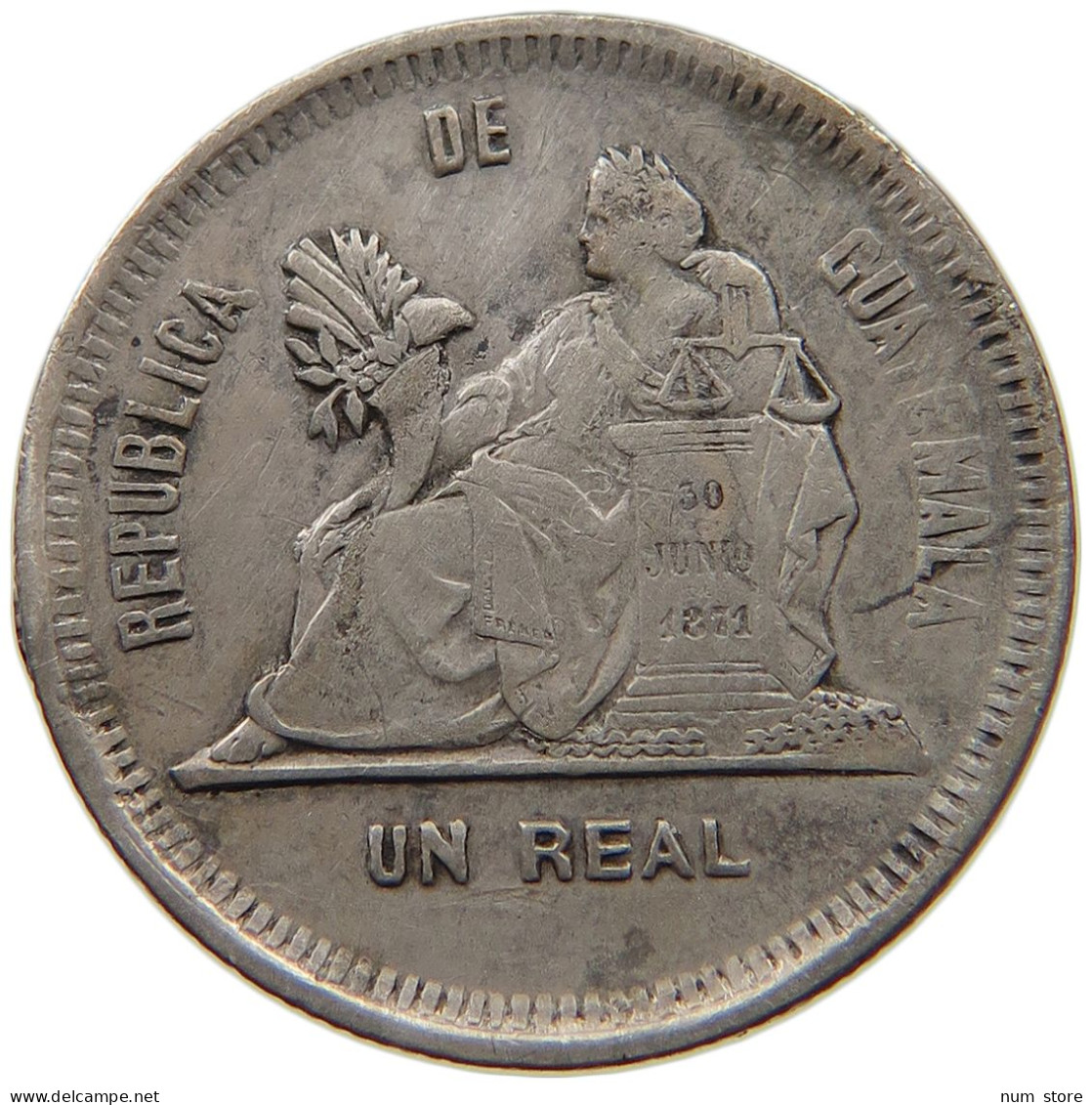 GUATEMALA REAL 1890  #t063 0351 - Guatemala