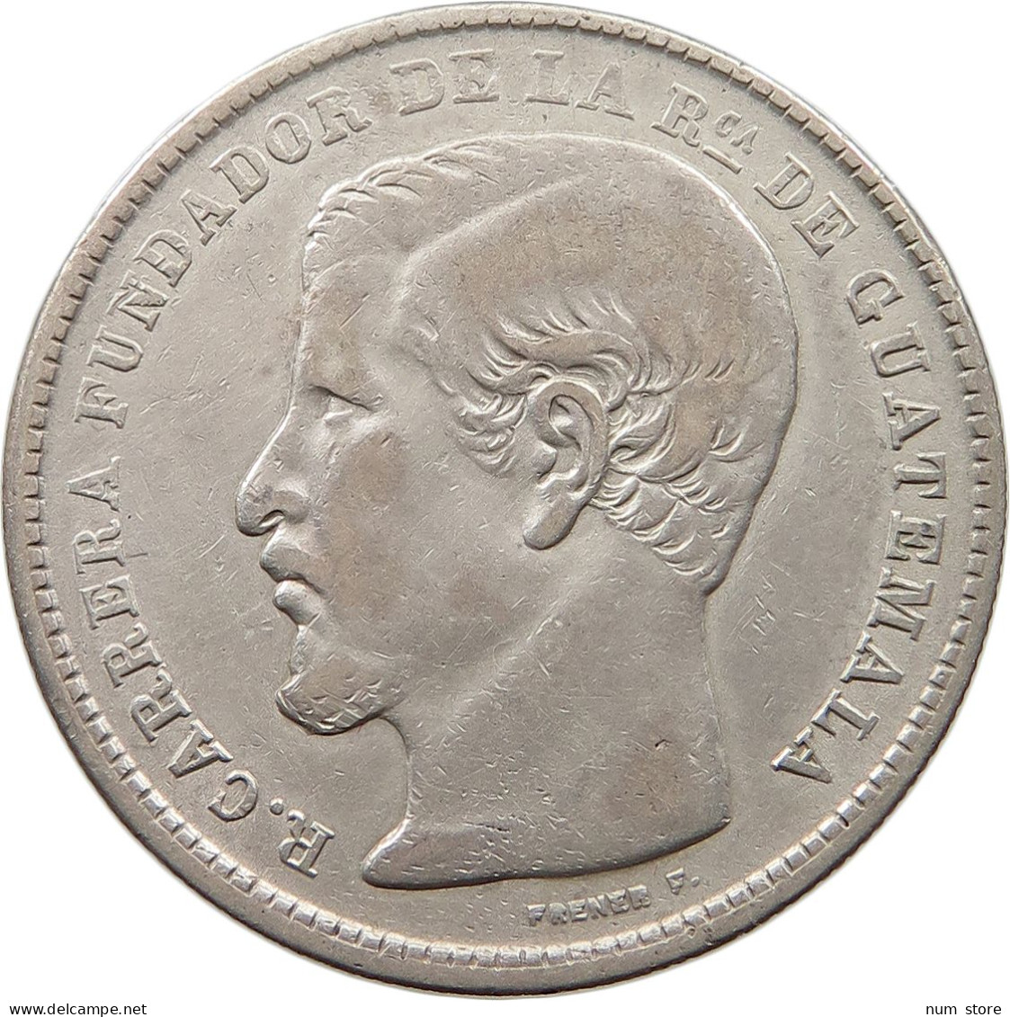 GUATEMALA PESO 1869/99  #t089 0371 - Guatemala