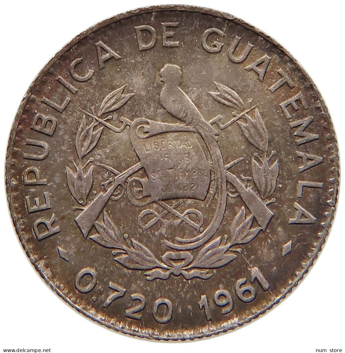 GUATEMALA 5 CENTAVOS 1961  #c032 0473 - Guatemala