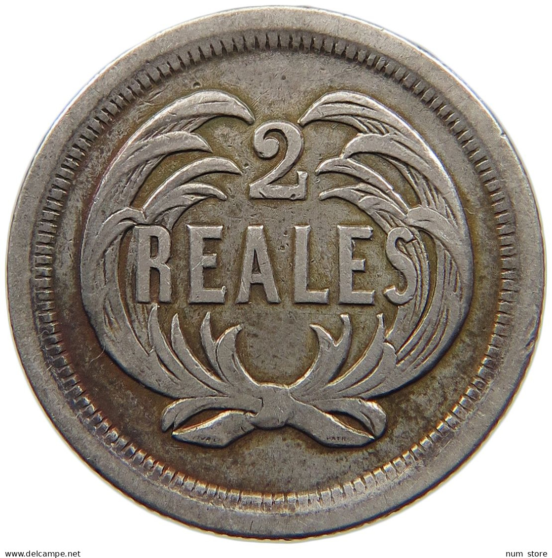 GUATEMALA 2 REALES 1872  #t090 0211 - Guatemala