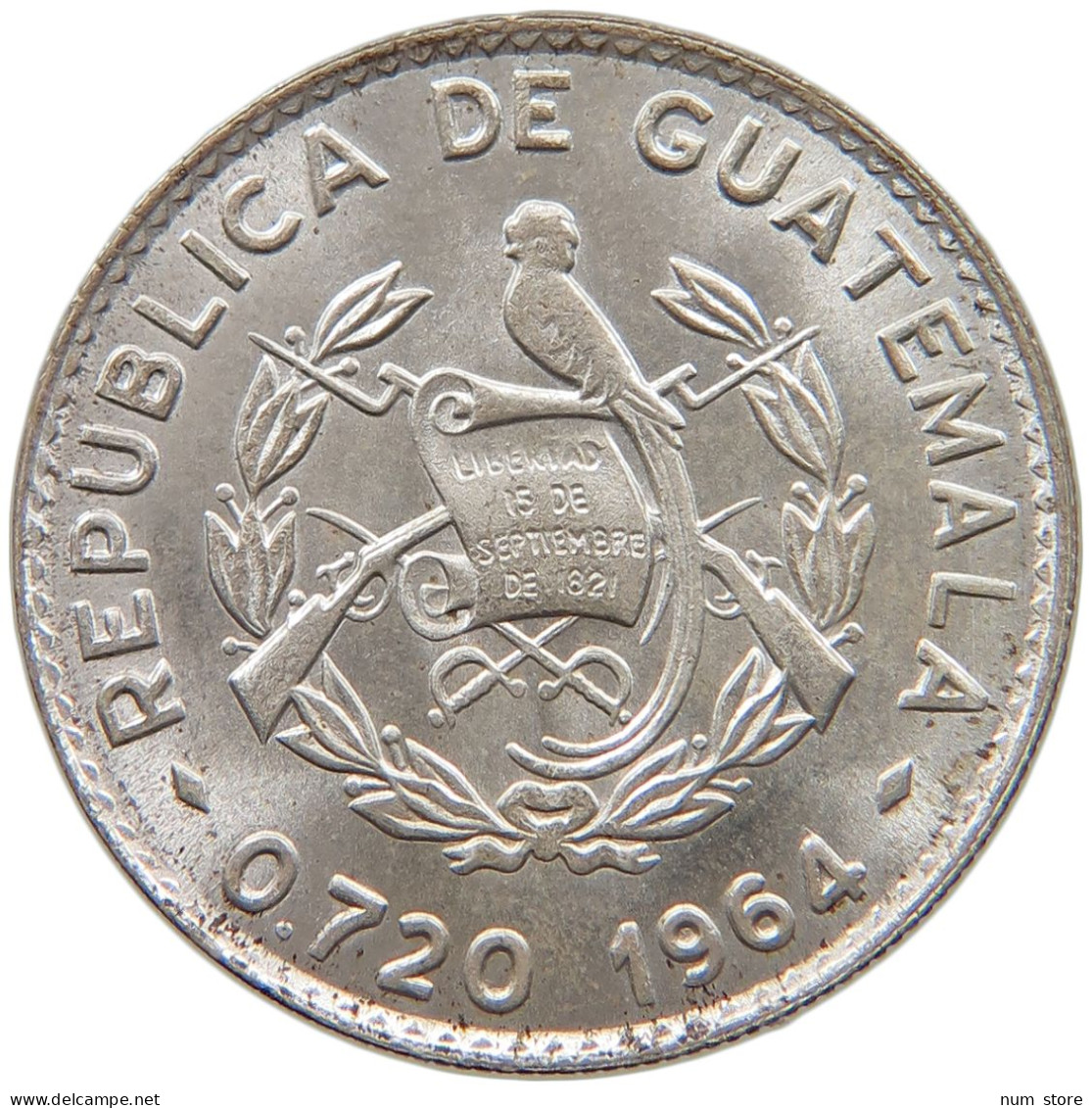 GUATEMALA 10 CENTAVOS 1964  #c032 0291 - Guatemala