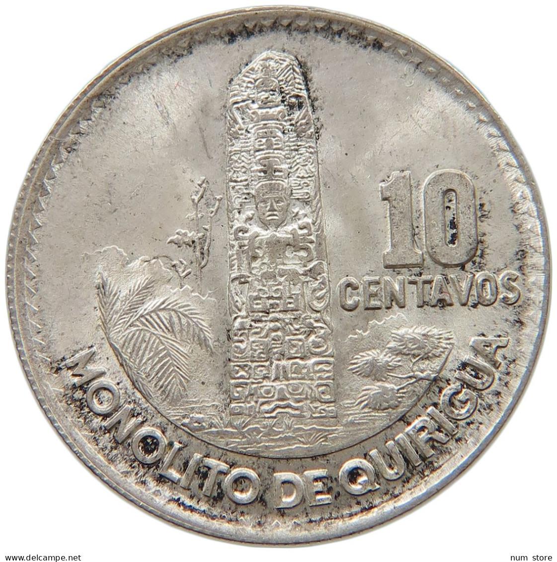 GUATEMALA 10 CENTAVOS 1964  #s035 0277 - Guatemala