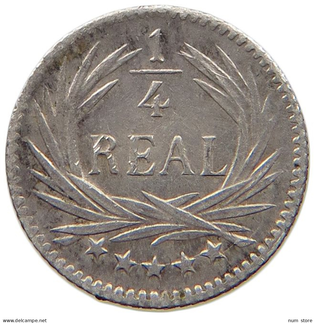 GUATEMALA 1/4 REAL 1897  #t073 0493 - Guatemala