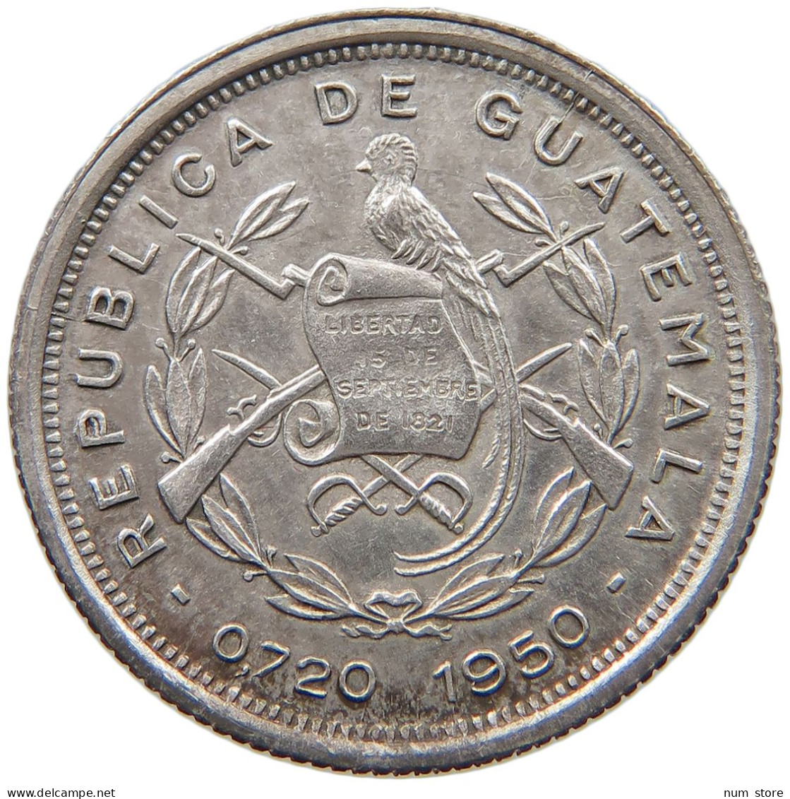 GUATEMALA 10 CENTAVOS 1950  #c032 0295 - Guatemala