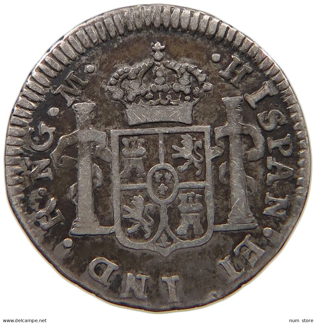 GUATEMALA 1/2 REAL 1814 FERNANDO VII. #t092 0523 - Guatemala