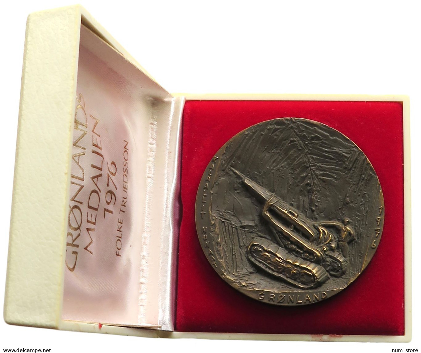 GREENLAND MEDAL 1976  #bs10 0041 - Greenland