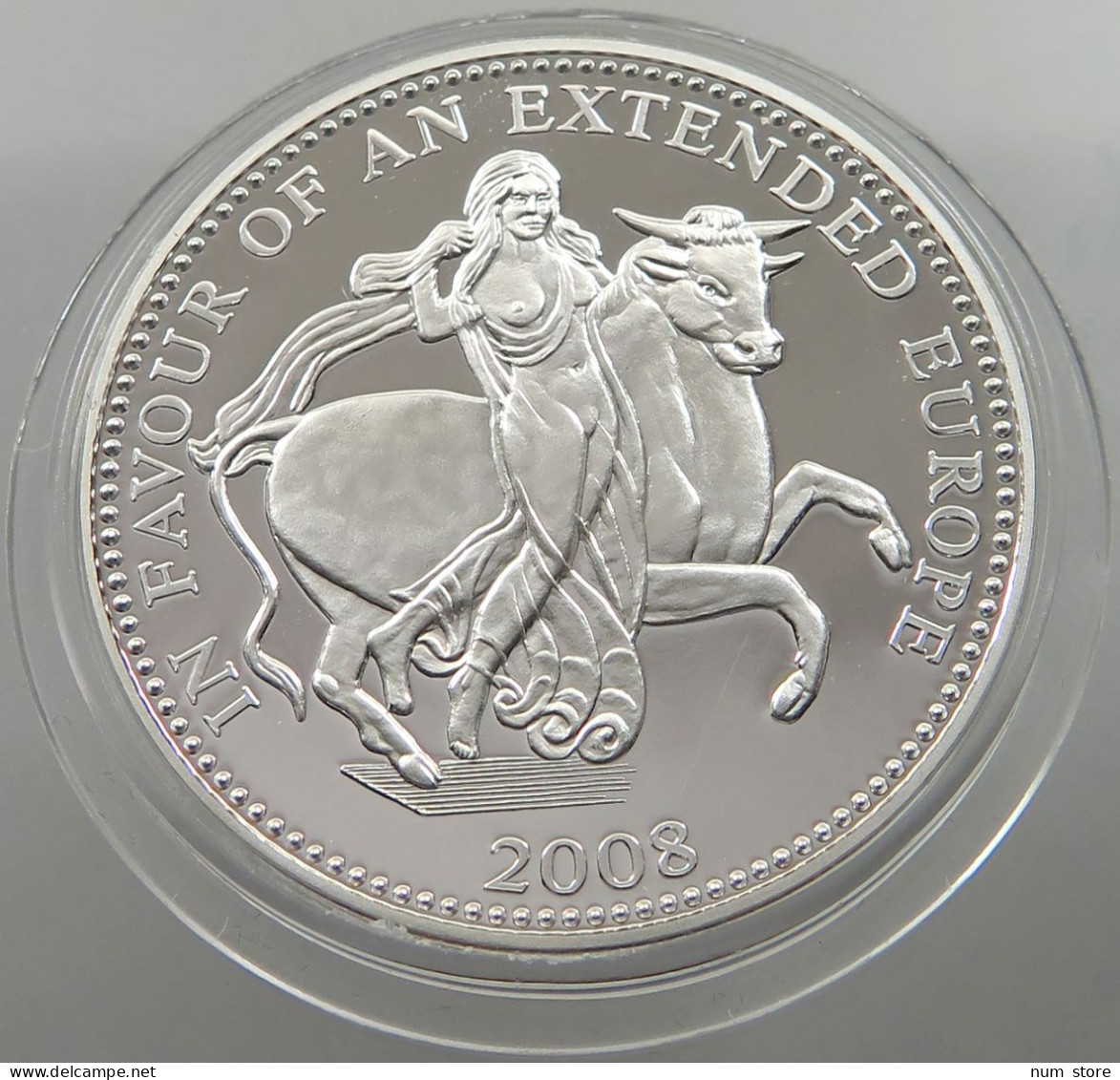 GREECE MEDAL 2008 IN FAVOUR OF AN EXTENDED EUROPE #sm06 0785 - Grèce