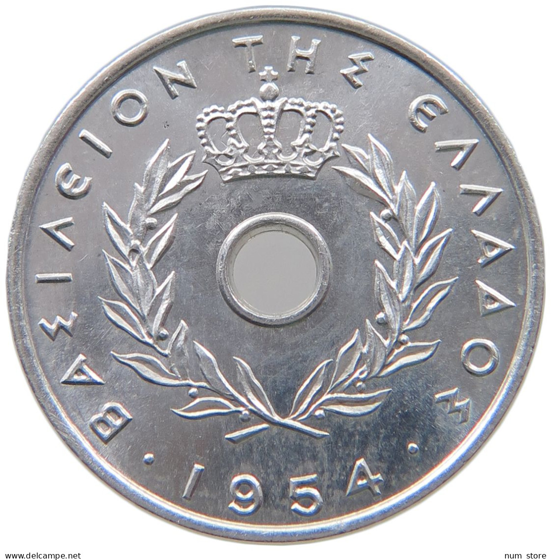 GREECE 5 LEPTA 1954 Paul (1947-1964) #a051 0861 - Grèce