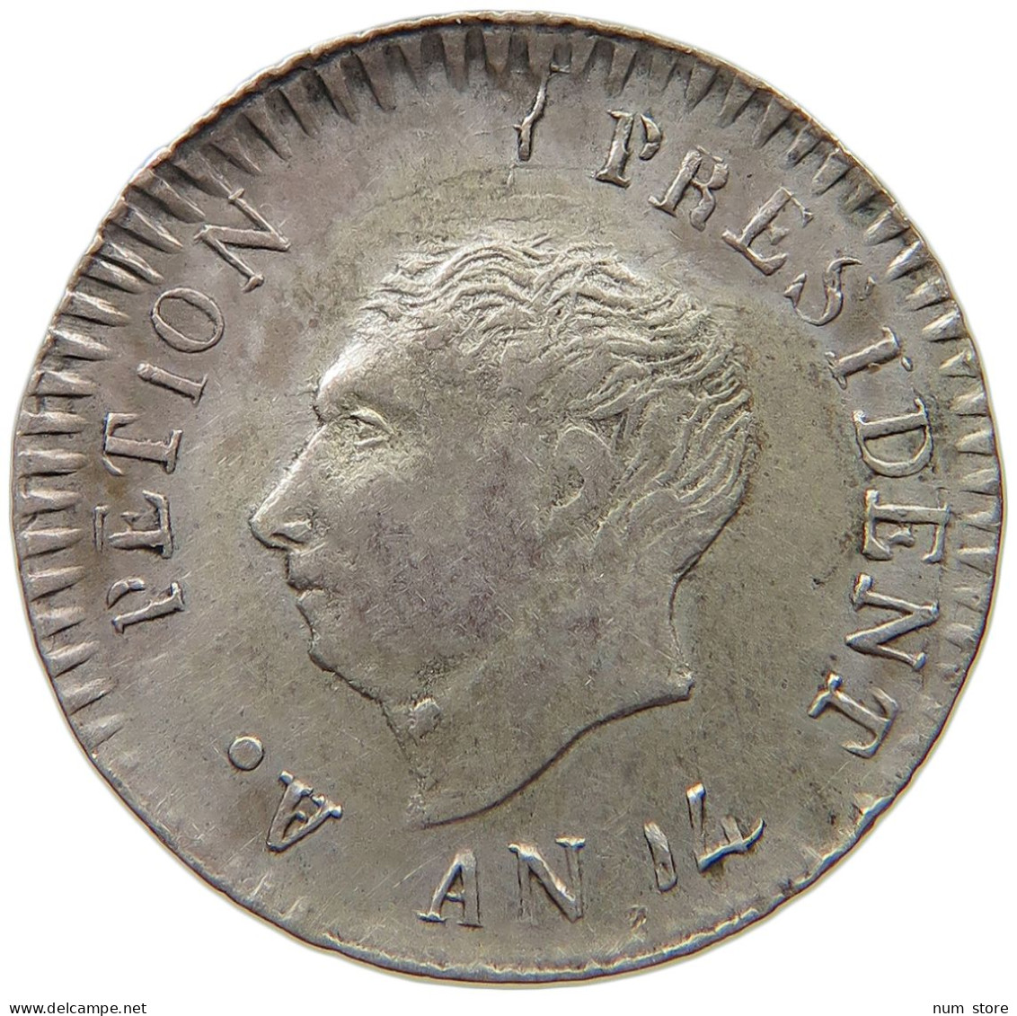 HAITI 25 CENTIMES AN 14 1817  #t111 1295 - Haïti