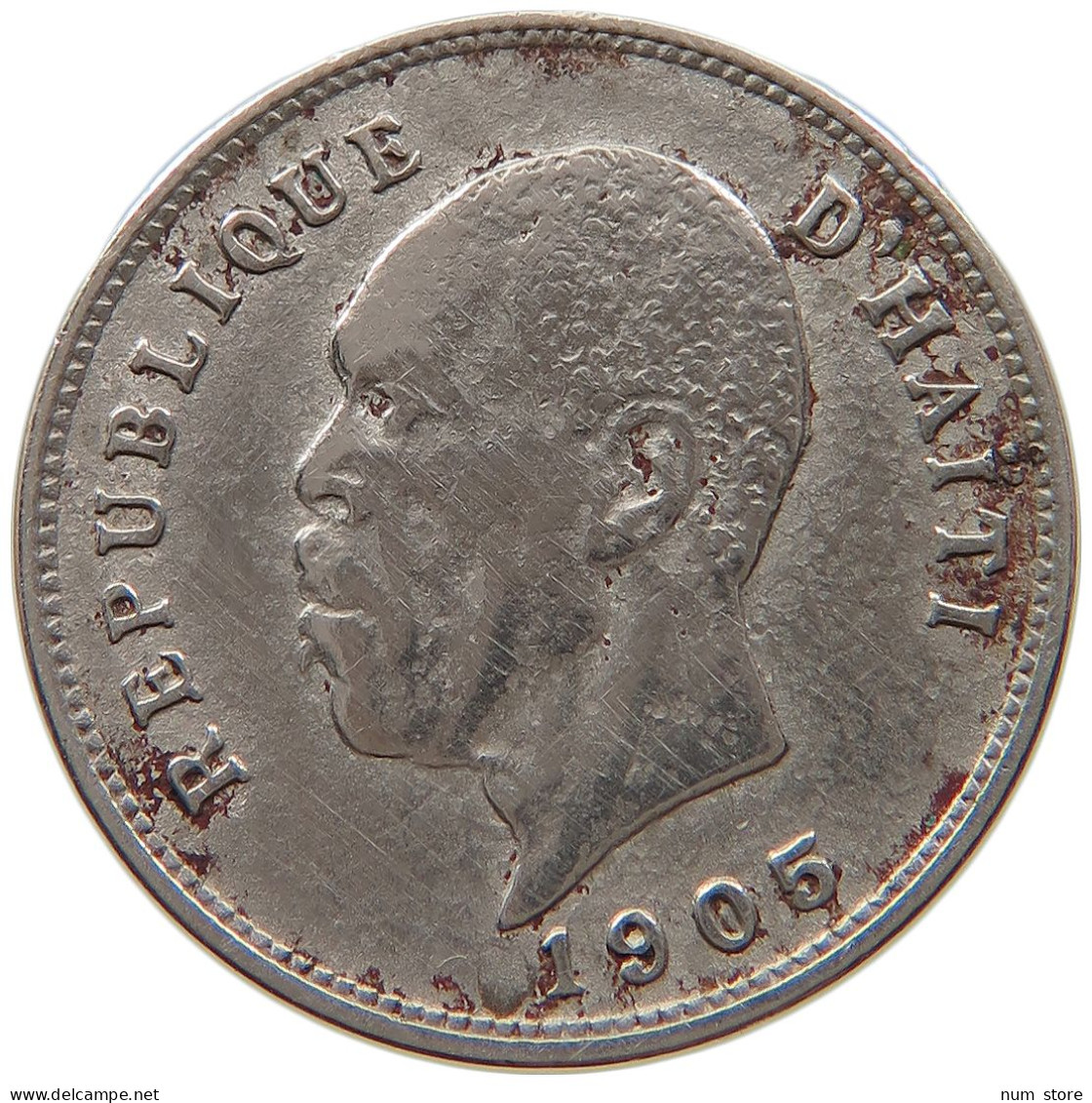 HAITI 5 CENTIMES 1905  #t162 0195 - Haïti