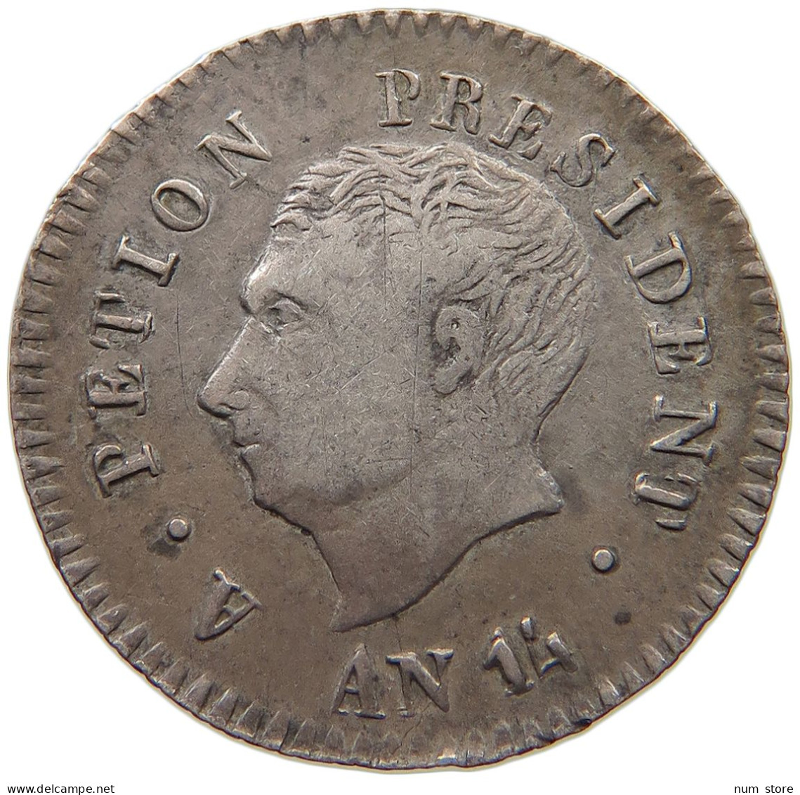 HAITI 25 CENTIMES AN 14 1817  #t111 1297 - Haiti