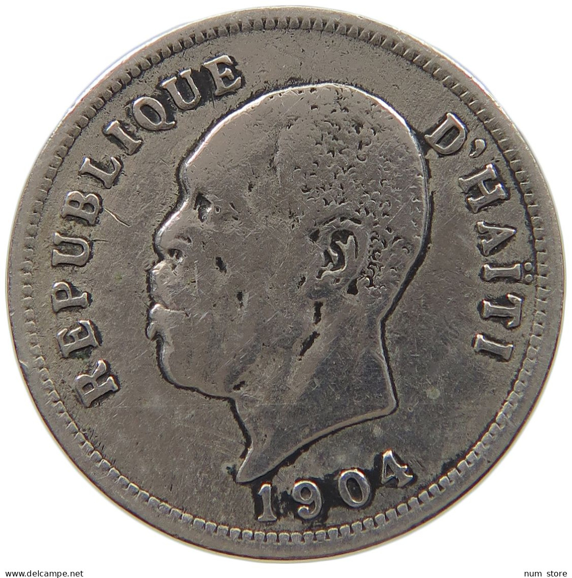 HAITI 5 CENTIMES 1904  #c021 0259 - Haïti