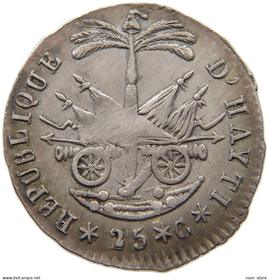 HAITI 25 CENTIMES AN 14 1817  #t111 1261 - Haïti