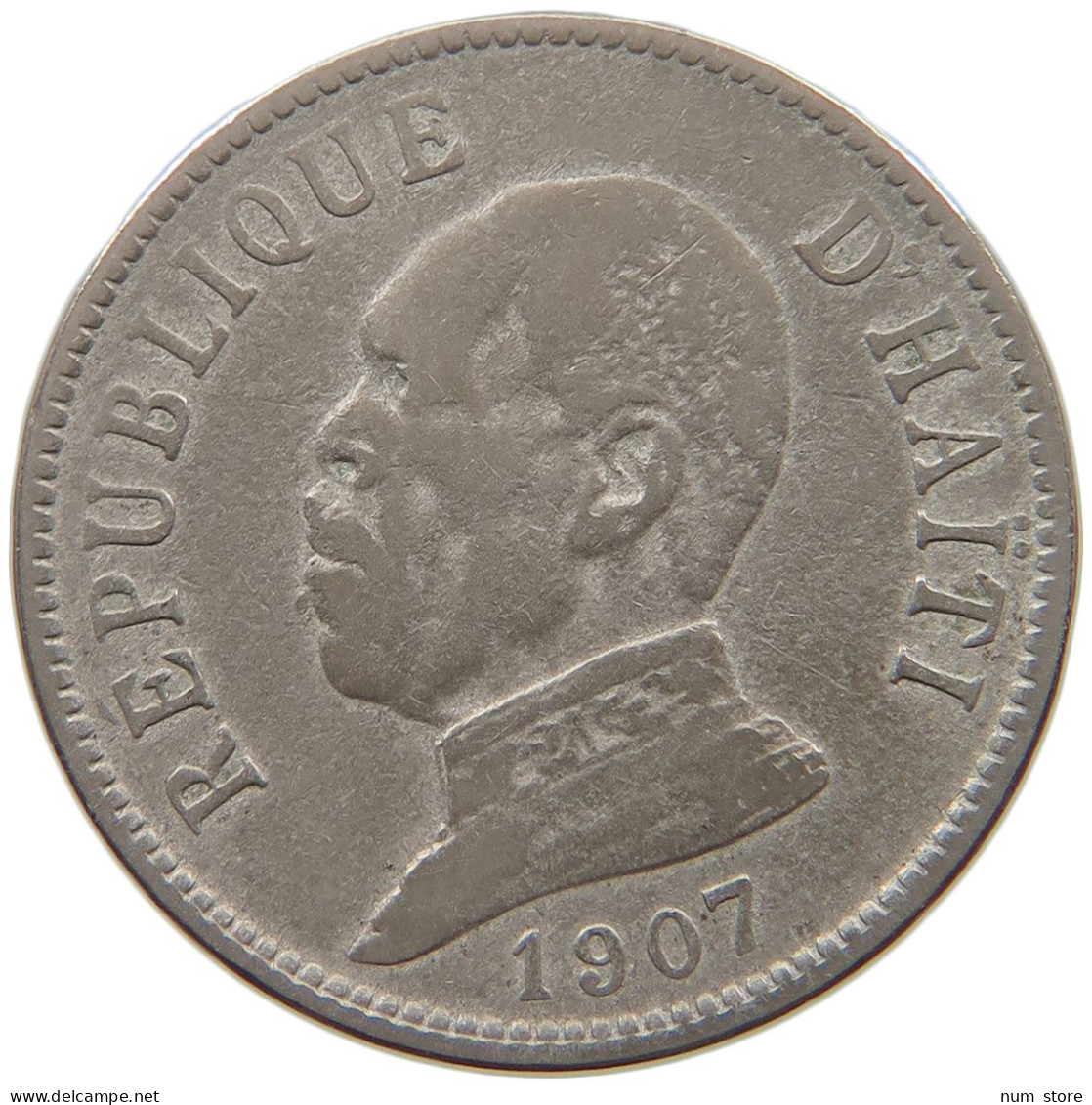 HAITI 20 CENTIMES 1907  #a079 0435 - Haïti