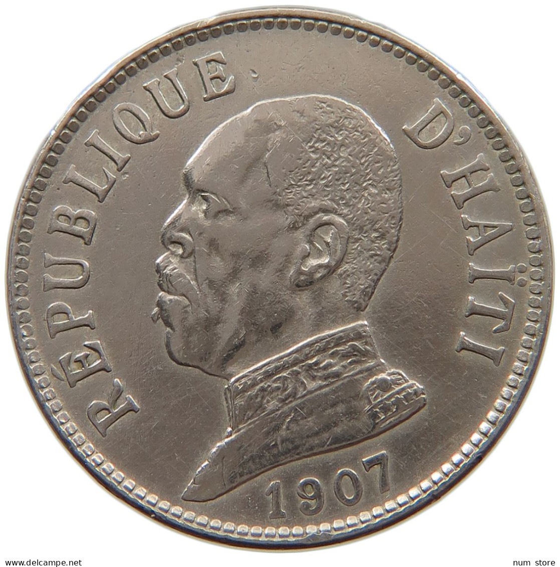 HAITI 20 CENTIMES 1907  #a061 0185 - Haïti