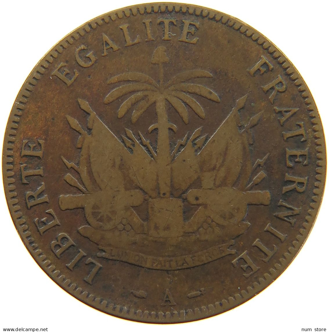 HAITI 2 CENTIMES 1894  #c057 0113 - Haiti