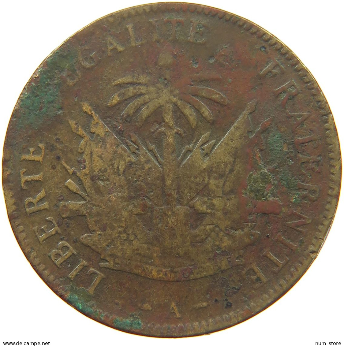 HAITI 2 CENTIMES 1894  #c021 0567 - Haïti