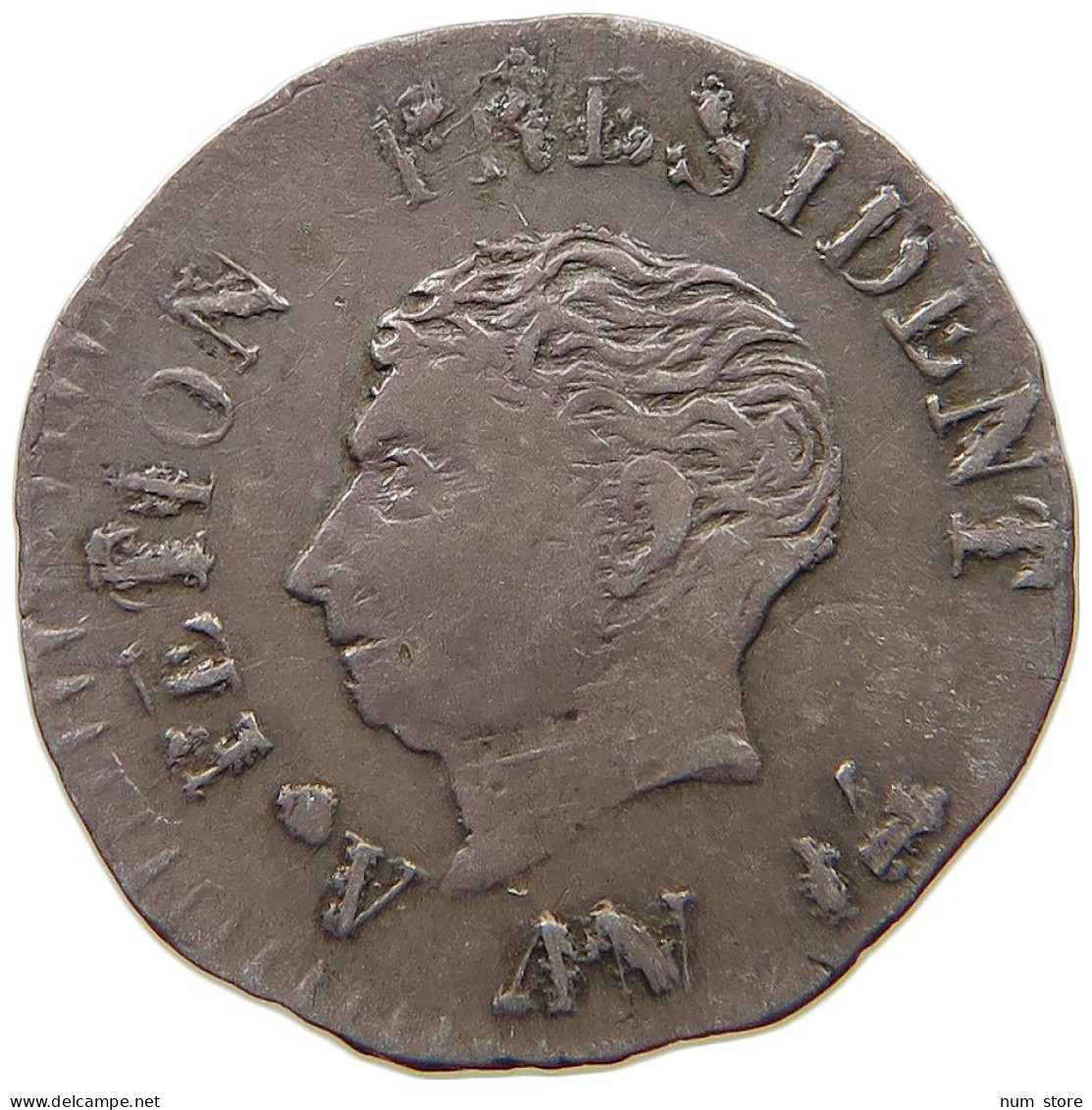 HAITI 12 CENTIMES AN 14  #t112 1437 - Haití