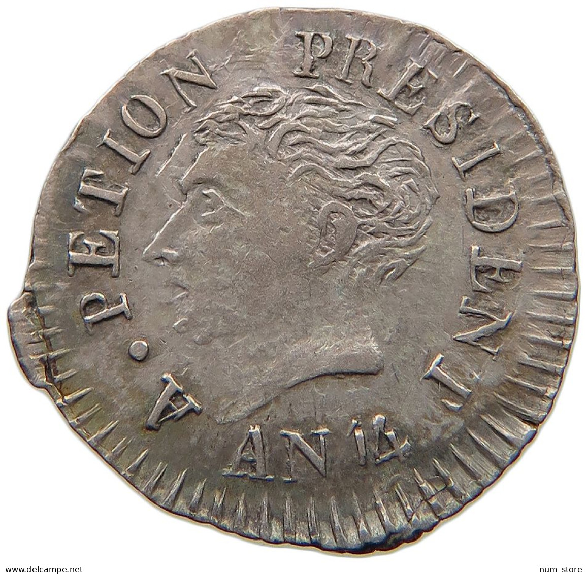 HAITI 12 CENTIMES AN 14  #t112 1425 - Haïti