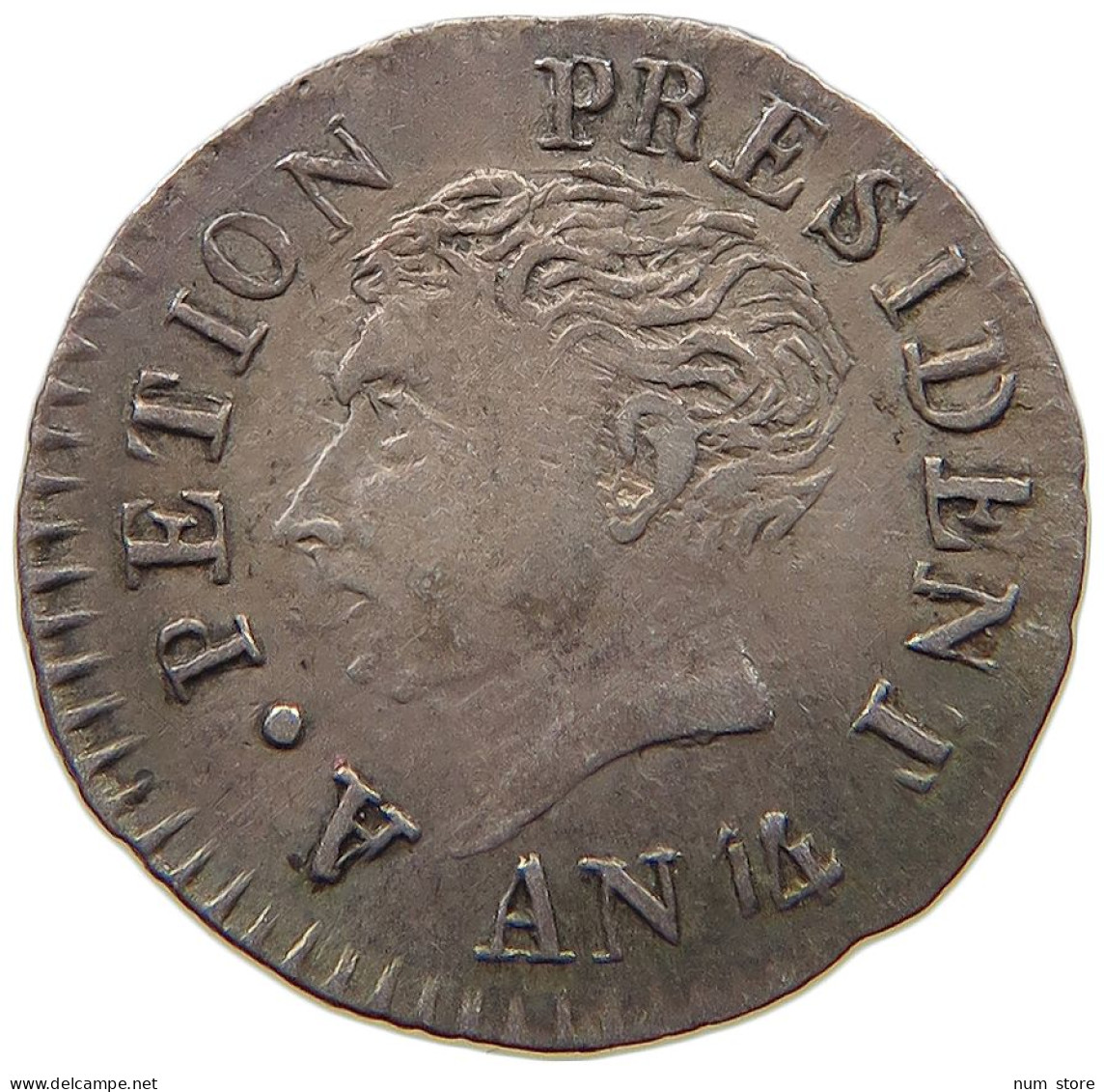 HAITI 12 CENTIMES AN 14  #t112 1419 - Haïti