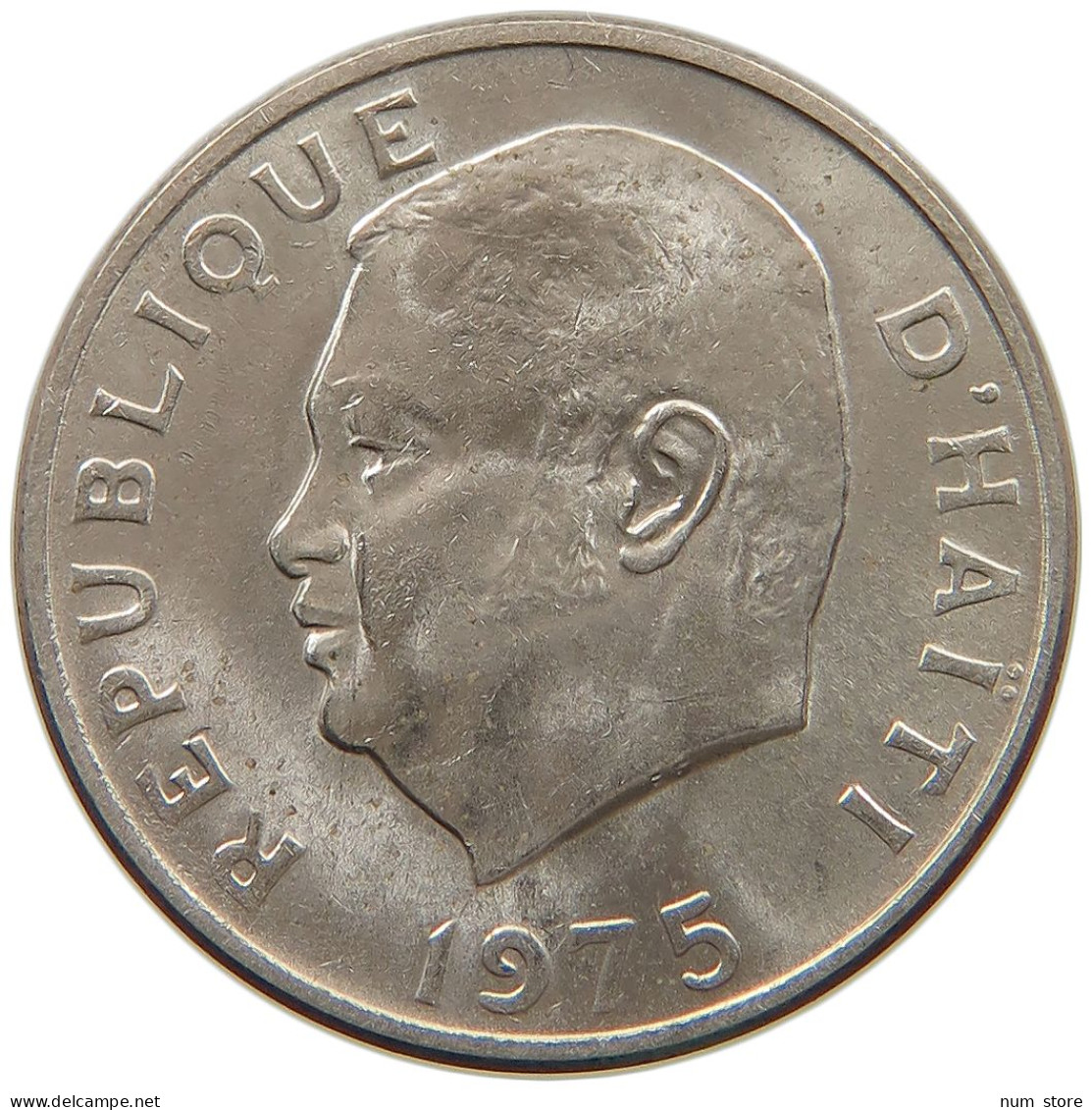 HAITI 10 CENTIMES 1975  #s061 0367 - Haití