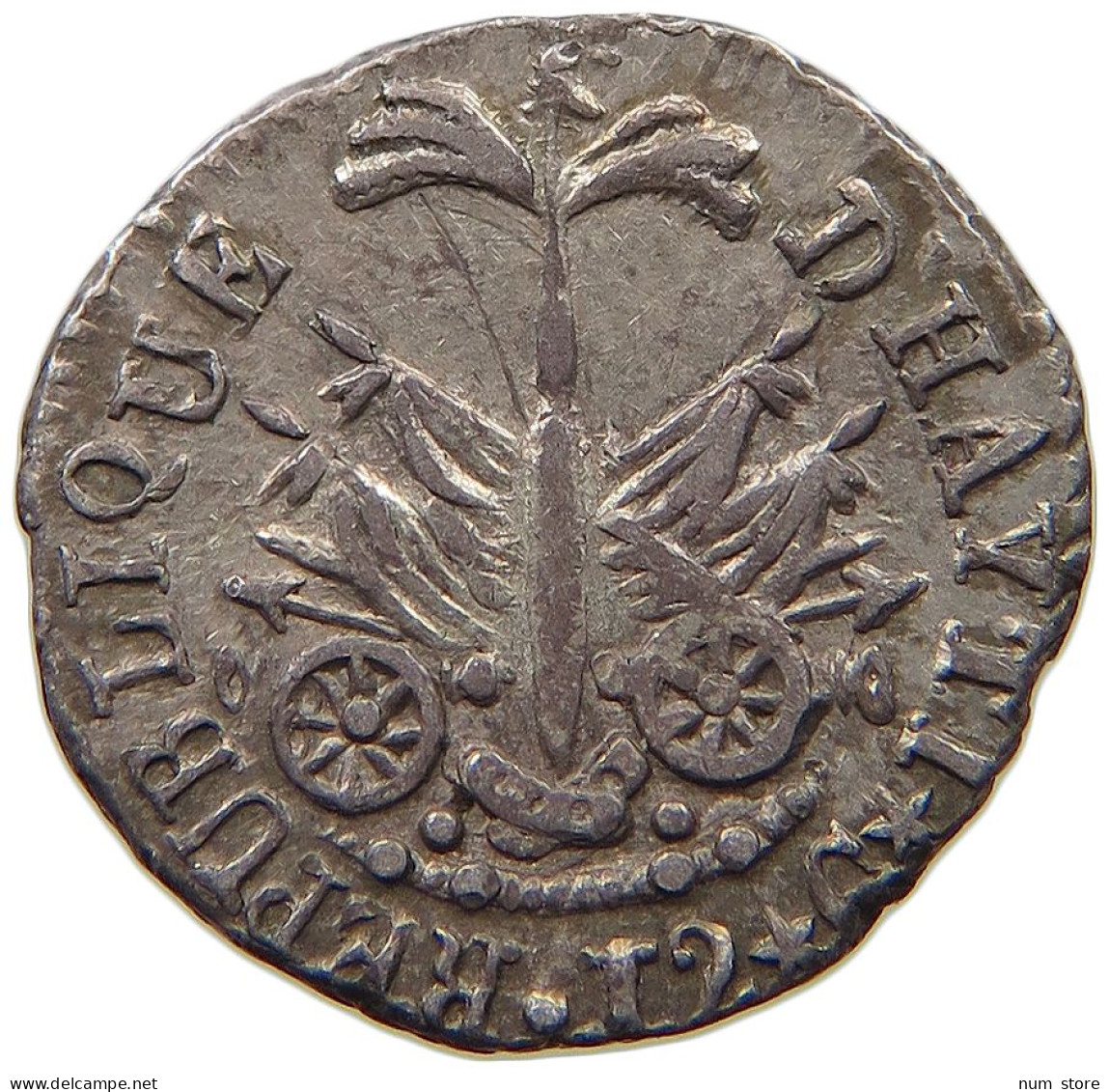 HAITI 12 CENTIMES AN 14  #t112 1409 - Haiti