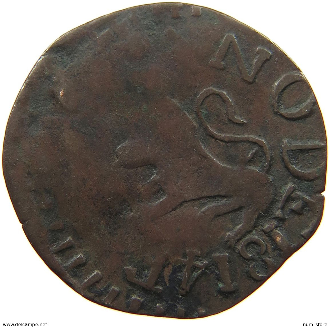 GUYANA 1/2 REAL 1814  #t108 0179 - Guyana