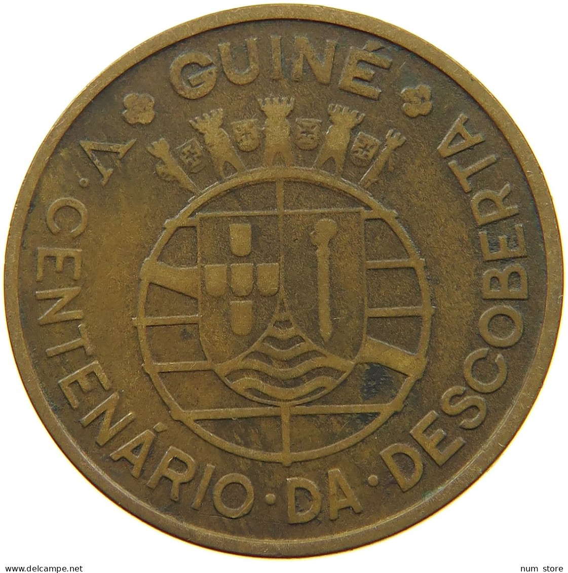 GUINEA ESCUDO 1446-1946  #t100 0409 - Guinee
