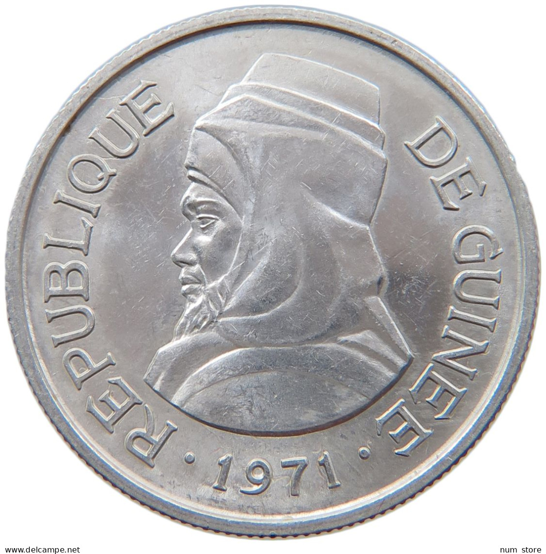 GUINEA 5 SYLIS 1971  #s017 0021 - Guinee