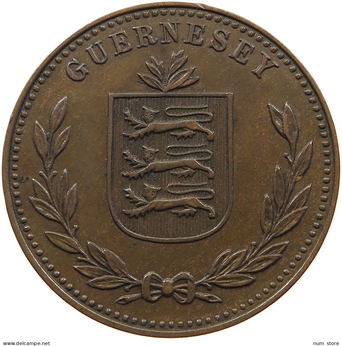 GUERNSEY 8 DOUBLES 1949  #a091 0985 - Guernesey