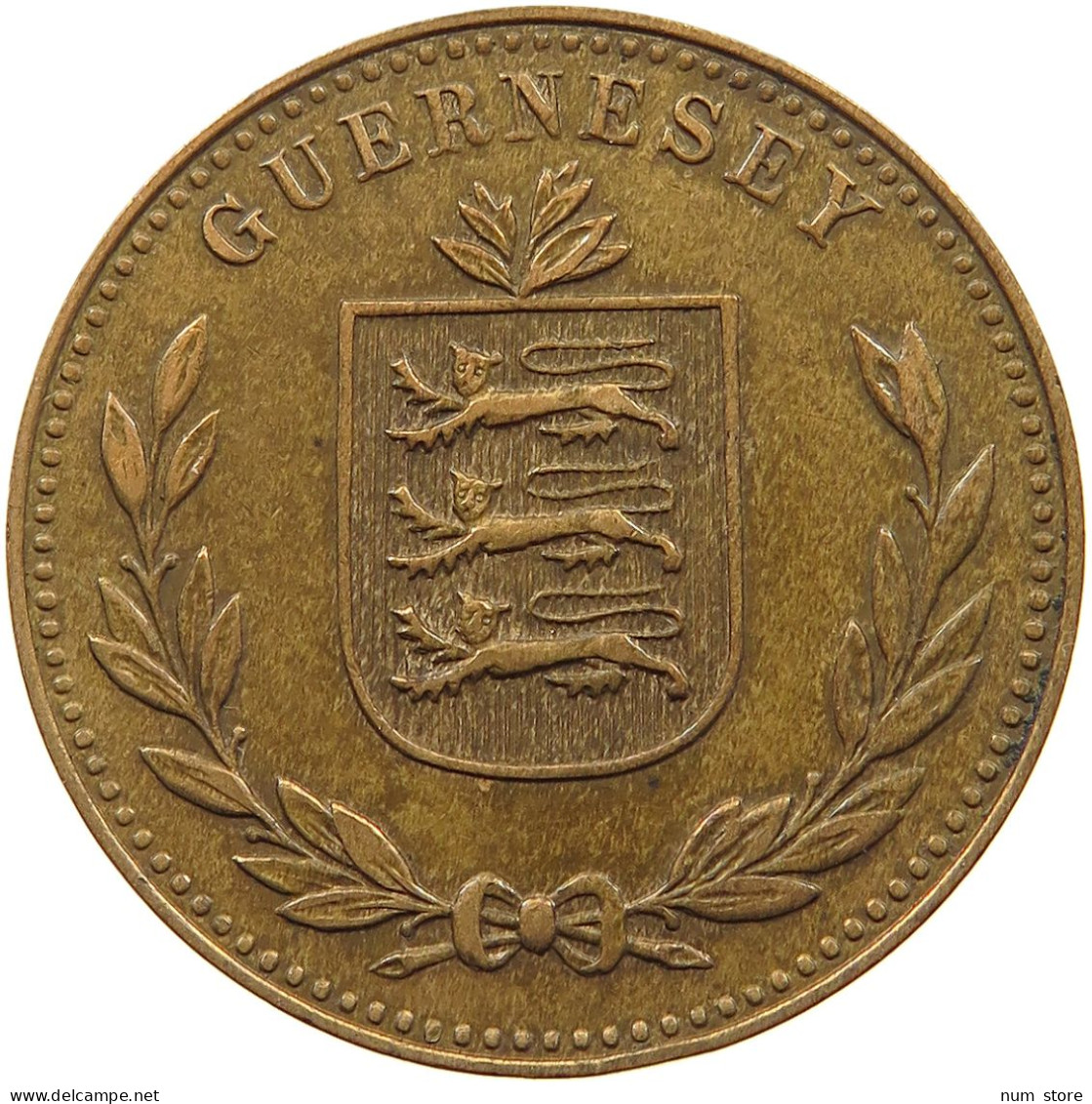 GUERNSEY 8 DOUBLES 1947  #a091 0987 - Guernesey