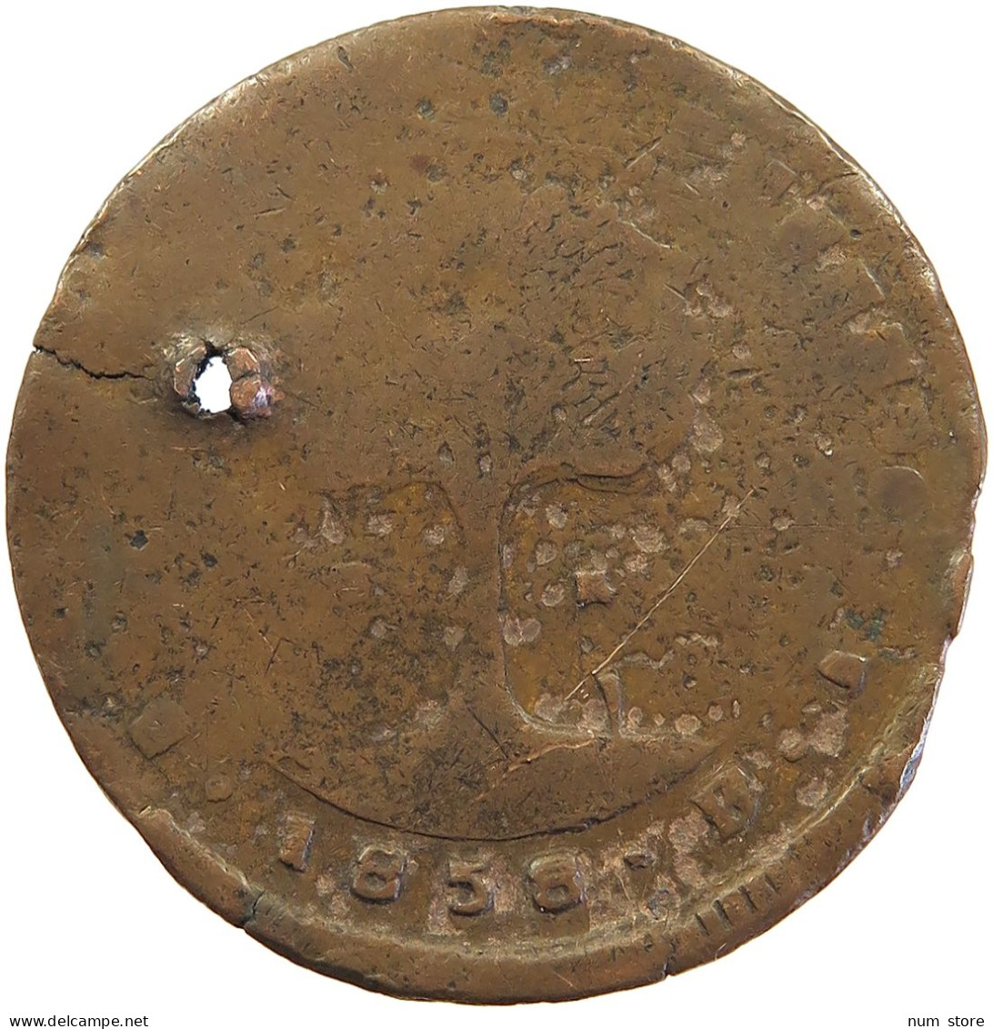 HONDURAS 8 REALES 1858  #t016 0233 - Honduras