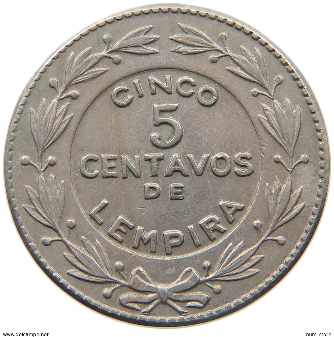 HONDURAS 5 CENTAVOS 1956  #s065 0523 - Honduras