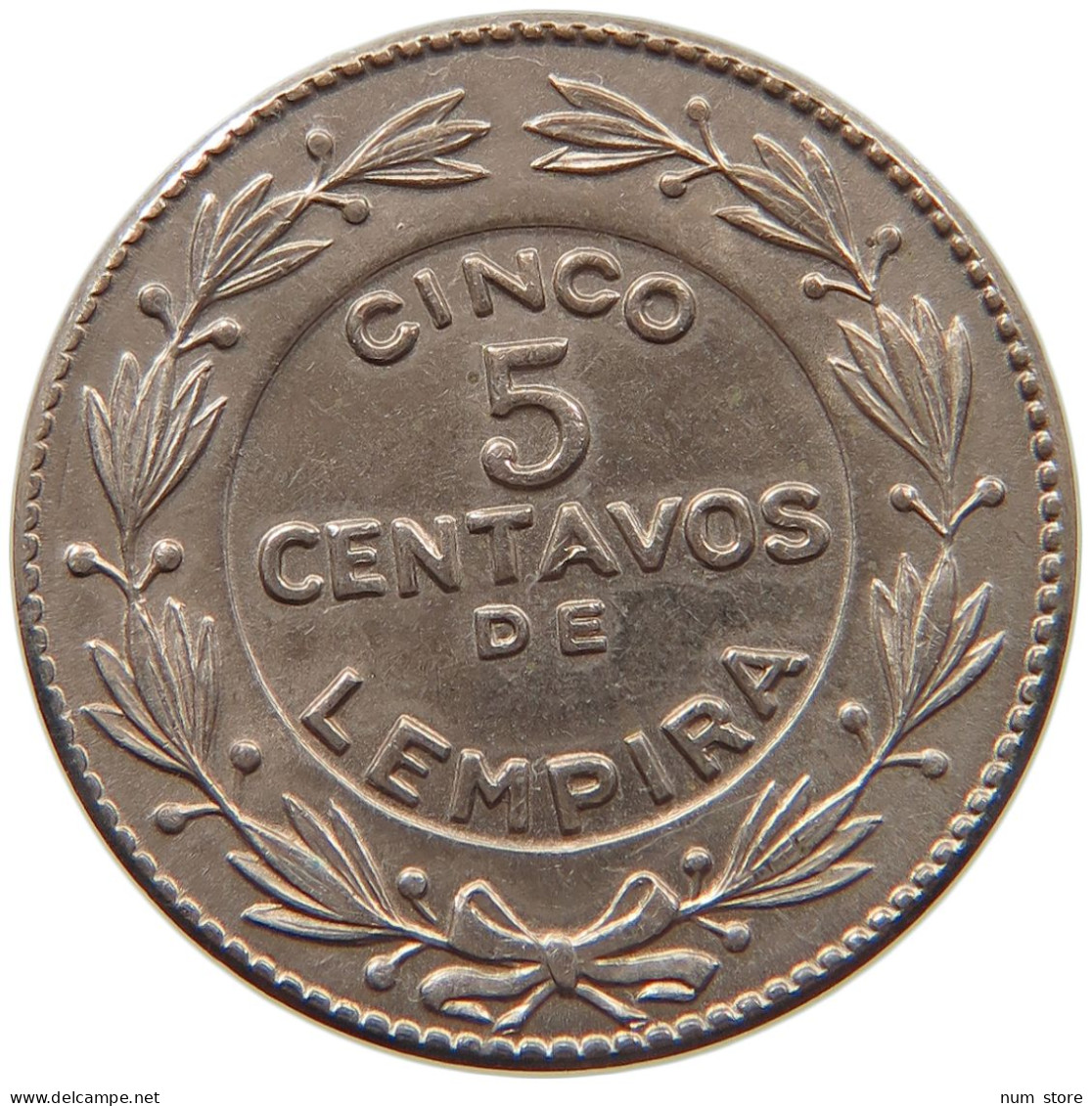 HONDURAS 5 CENTAVOS 1956  #s030 0117 - Honduras