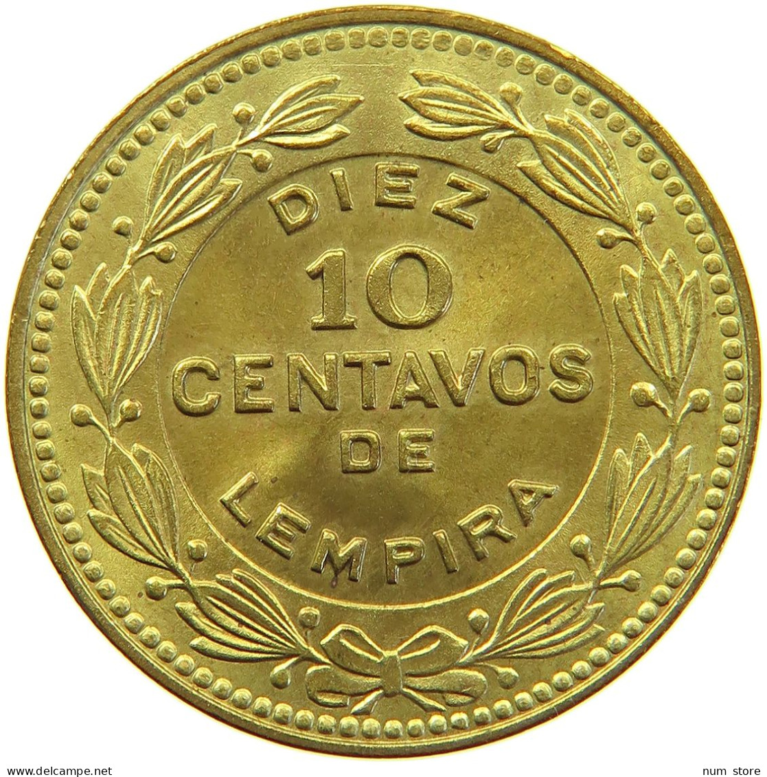 HONDURAS 10 CENTAVOS 1976  #s022 0211 - Honduras