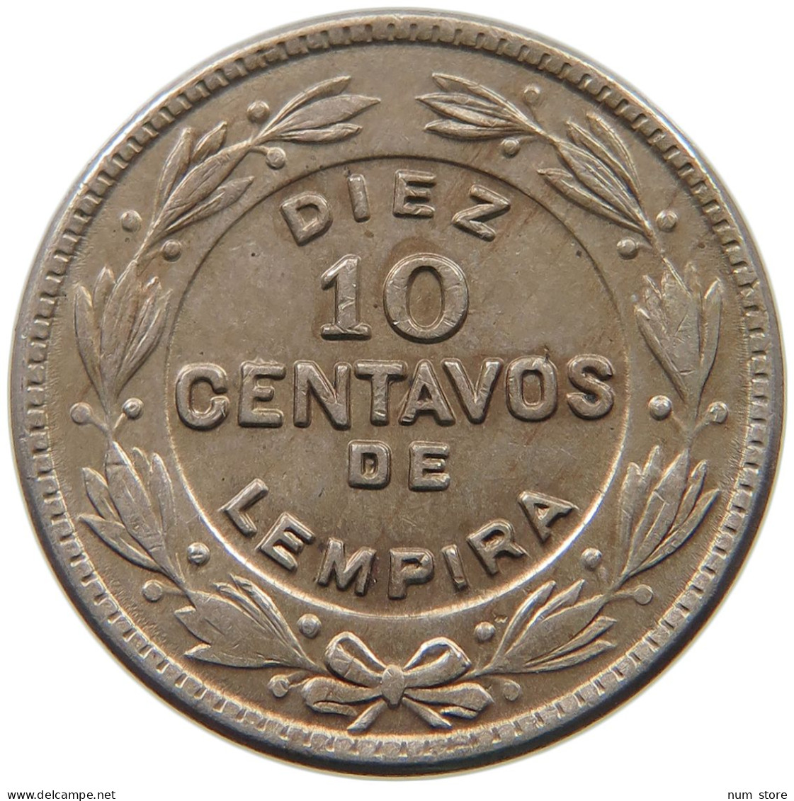 HONDURAS 10 CENTAVOS 1956  #s065 0169 - Honduras