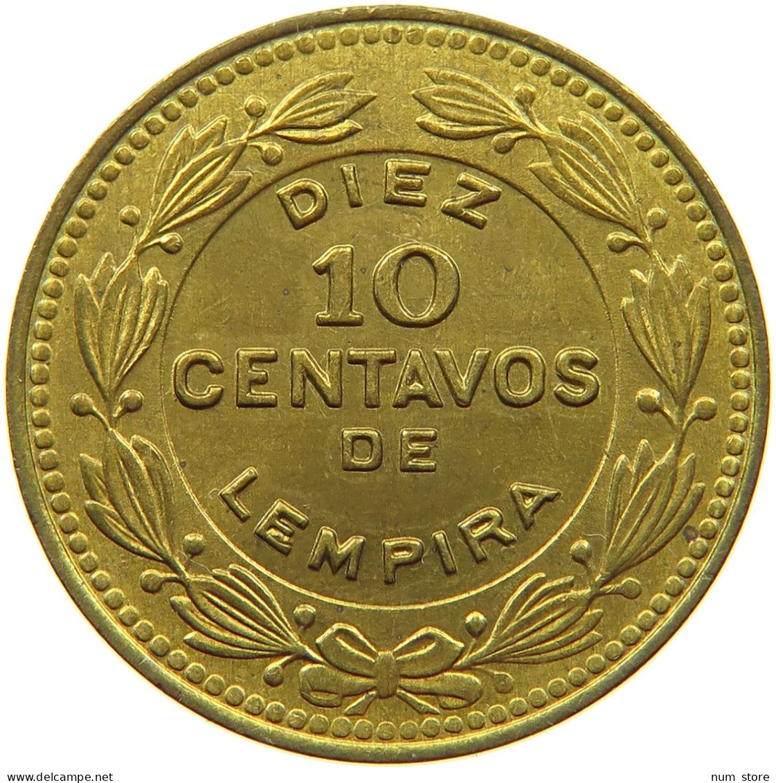 HONDURAS 10 CENTAVOS 1989  #s066 0305 - Honduras