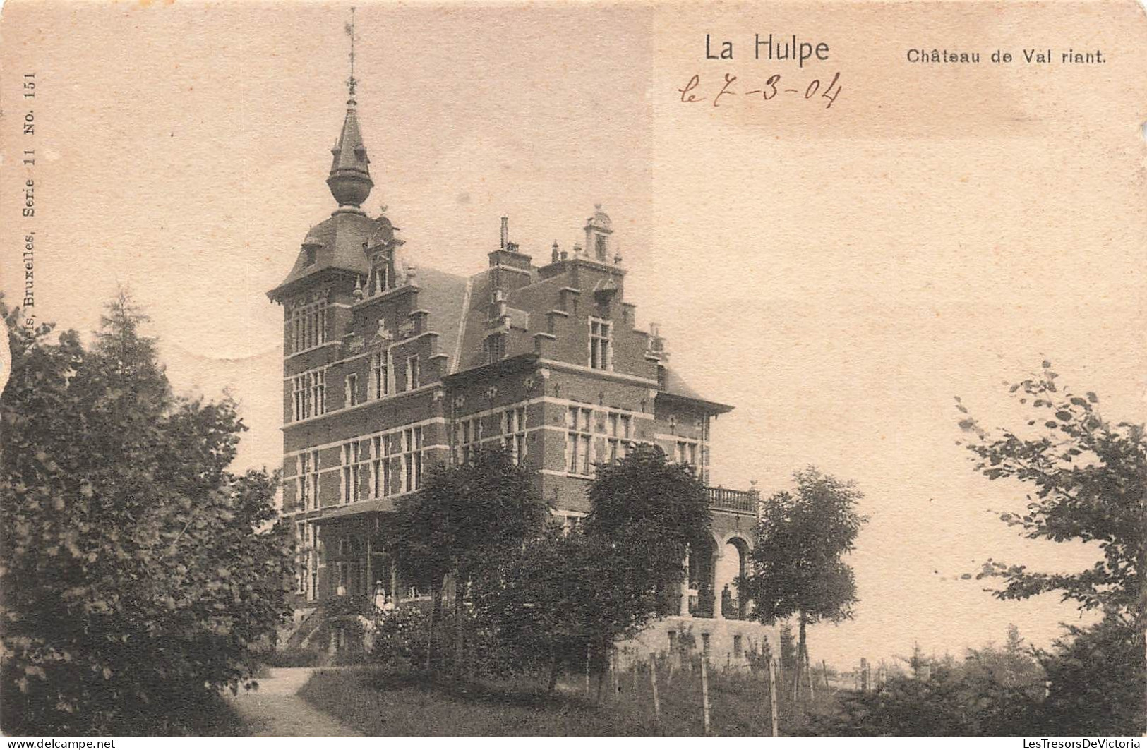 BELGIQUE - La Hulpe - Château De Val Riant - Carte Postale Ancienne - La Hulpe