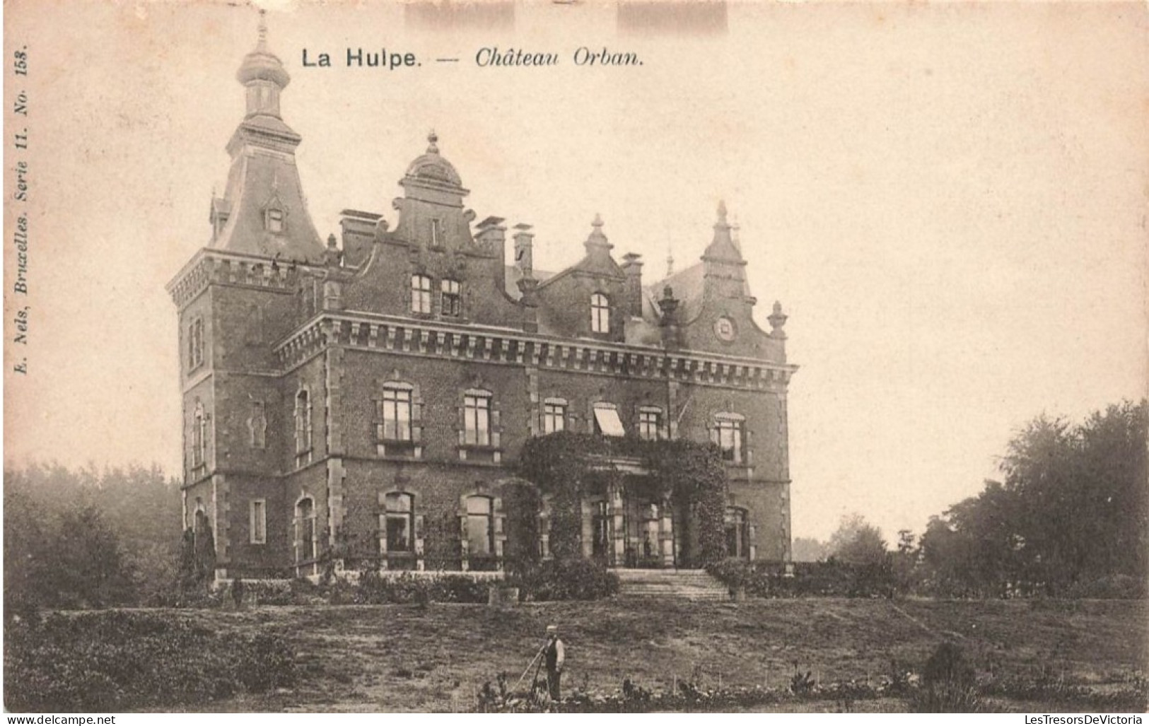 BELGIQUE - La Hulpe - Vue Sur Le Château Orban - Carte Postale Ancienne - La Hulpe