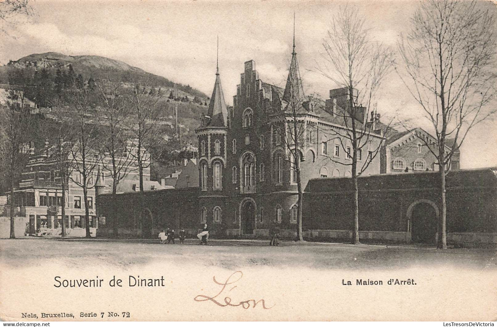 BELGIQUE - Dinant - Vue Sur La Maison D' Arrêt - Carte Postale Ancienne - Dinant
